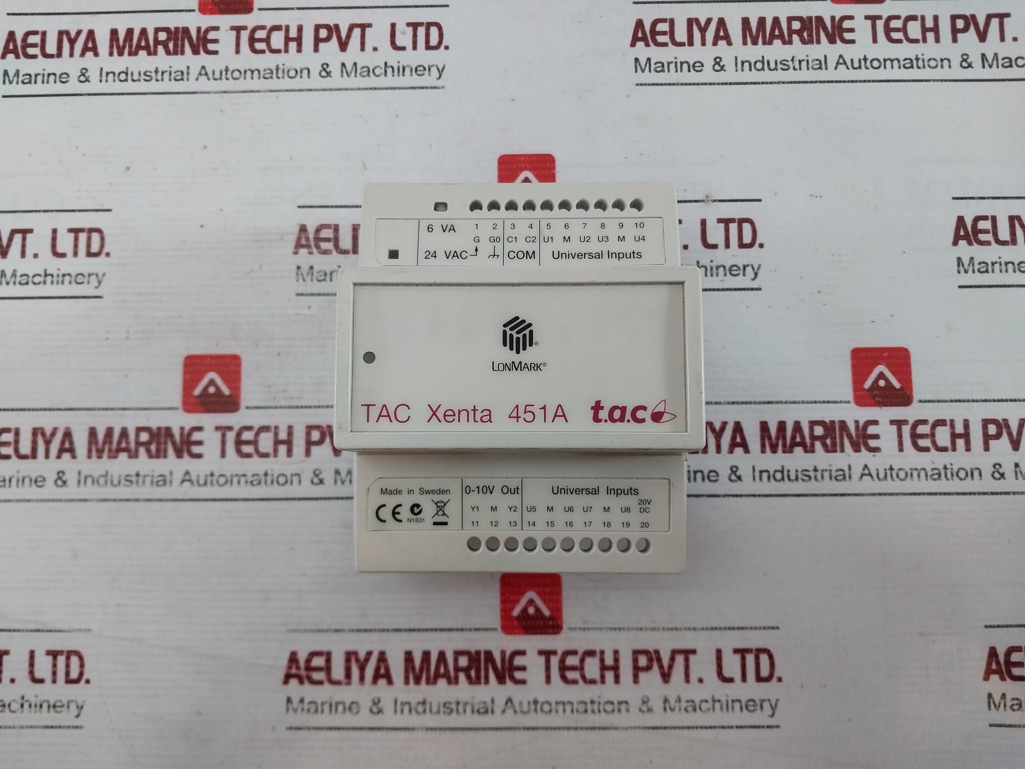 24vac Input Module Schneider Electric Tac Xenta 451A Universal Input Module 6Va 24Vac ...