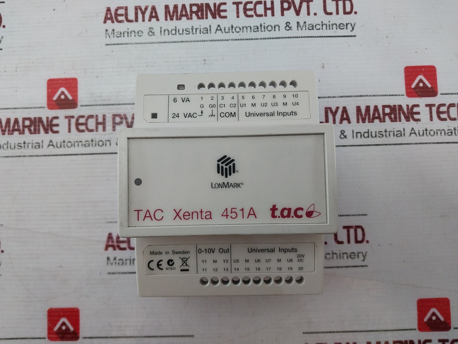 Schneider Electric Tac Xenta 451A Universal Input Module 6Va 24Vac