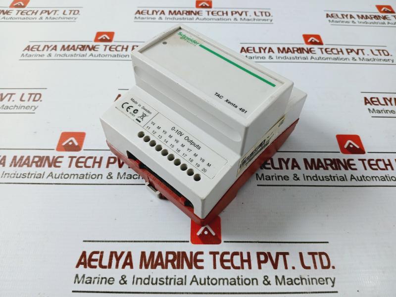 Schneider Electric Tac Xenta 491 Analog Output Module Ver 1.04 24vac Class 2