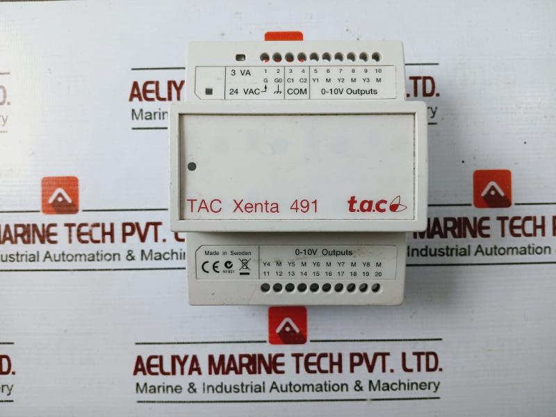 Schneider Electric Tac Xenta 491 Analog Output Module, Ver. 1.04