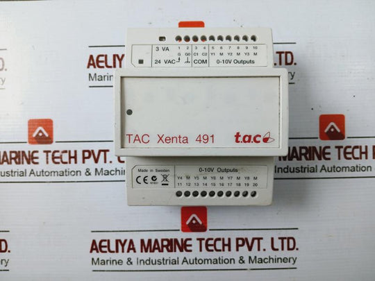 Schneider Electric Tac Xenta 491 Analog Output Module, Ver. 1.04