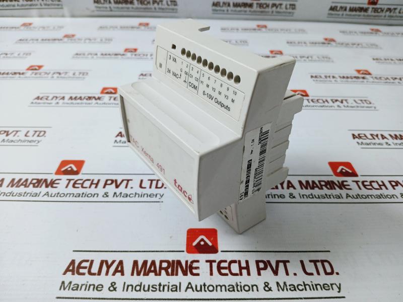 Schneider Electric Tac Xenta 491 Analog Output Module, Ver. 1.04