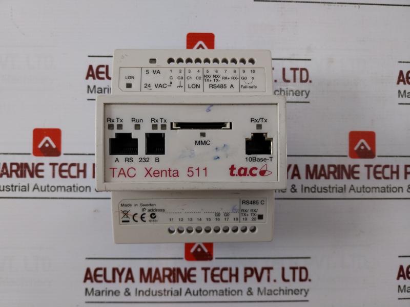 Schneider Electric Tac Xenta 511 Plc Web Server For Lonwork Network 5Va