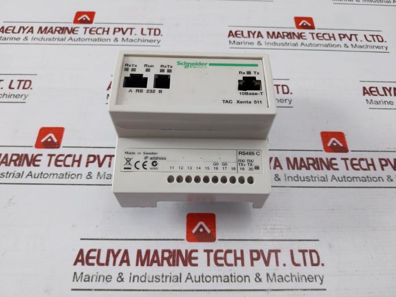 Schneider Electric TAC XENTA 511 Plc Web Server for Lonwork Network 5VA 24VAC