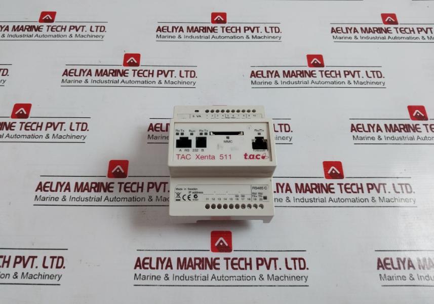 Schneider Electric Tac Xenta 511 Web Server Plc 24 Vac Ver 5.0.1 Class 2