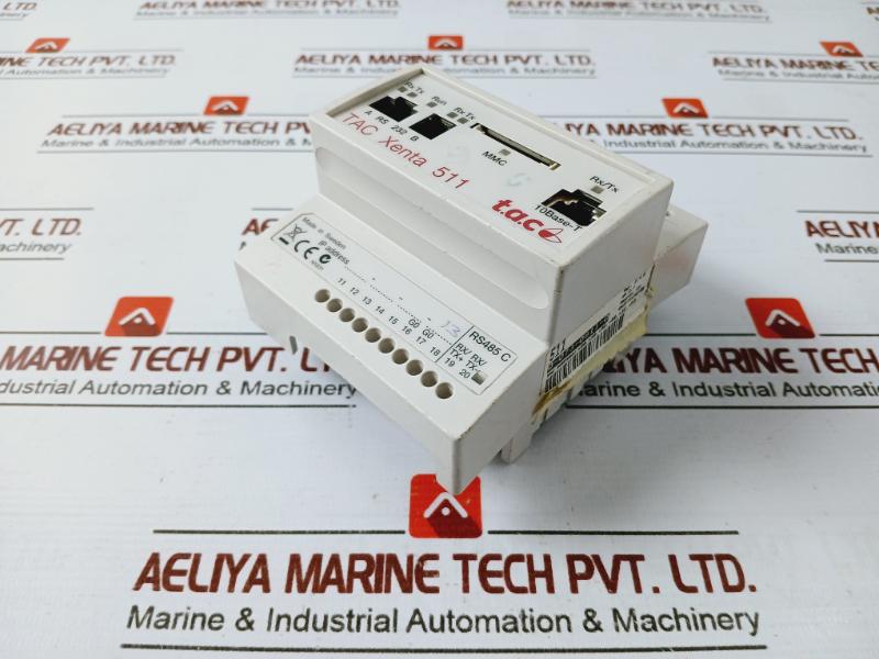 Schneider Electric Tac Xenta 511 Web Server Plc Class 2 Ver 2.4.0