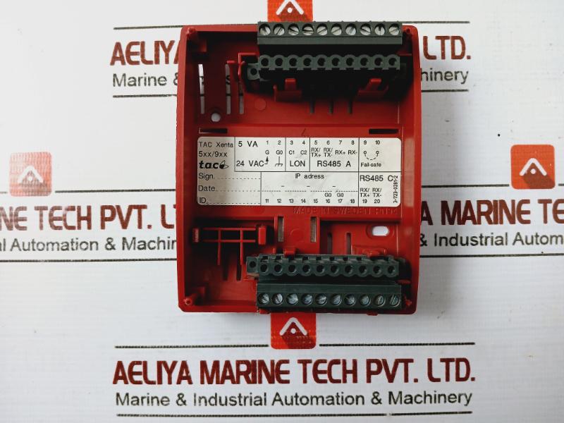 Schneider Electric Tac Xenta 913 Programmable Controller 24vac Class 2 Rs485