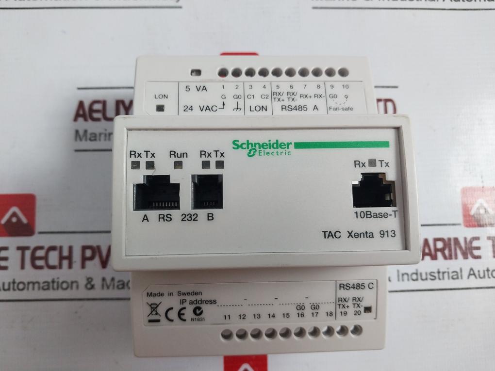 Schneider Electric TAC XENTA 913 Communication Device 5VA 24VAC