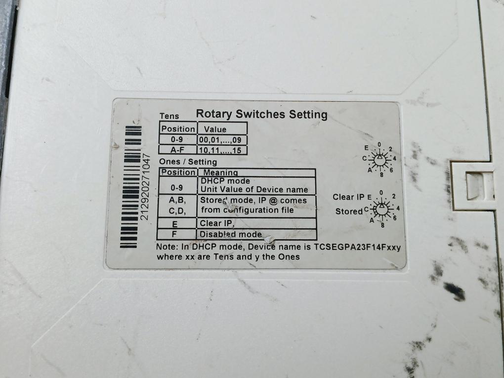 Schneider Electric Tcsegpa23F14F Profibus Remote Master 0.28A