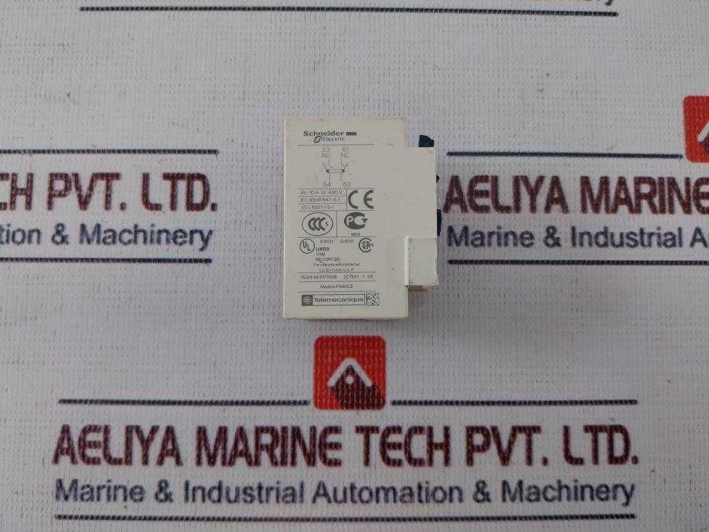 Schneider Electric/ Telemecanique Auxiliary Contact Block 10A 690V