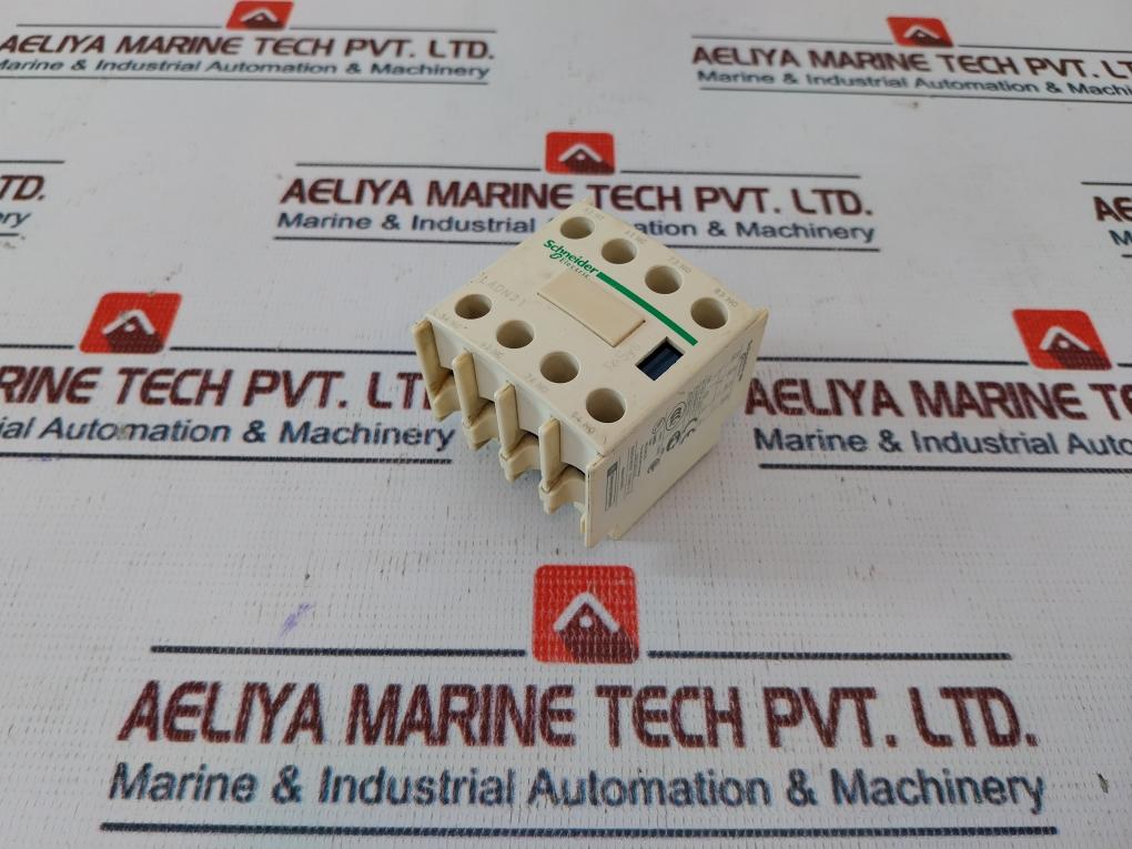 Lot Of 2X Schneider Electric Ladn31 Auxiliary Contact Block 10A 690V