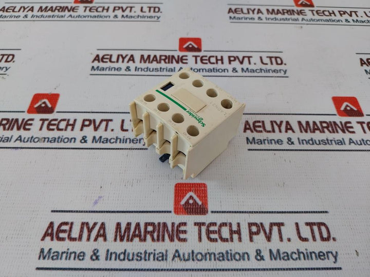 Lot of 2X Schneider Electric LADN31 Auxiliary Contact Block 10A 690V
