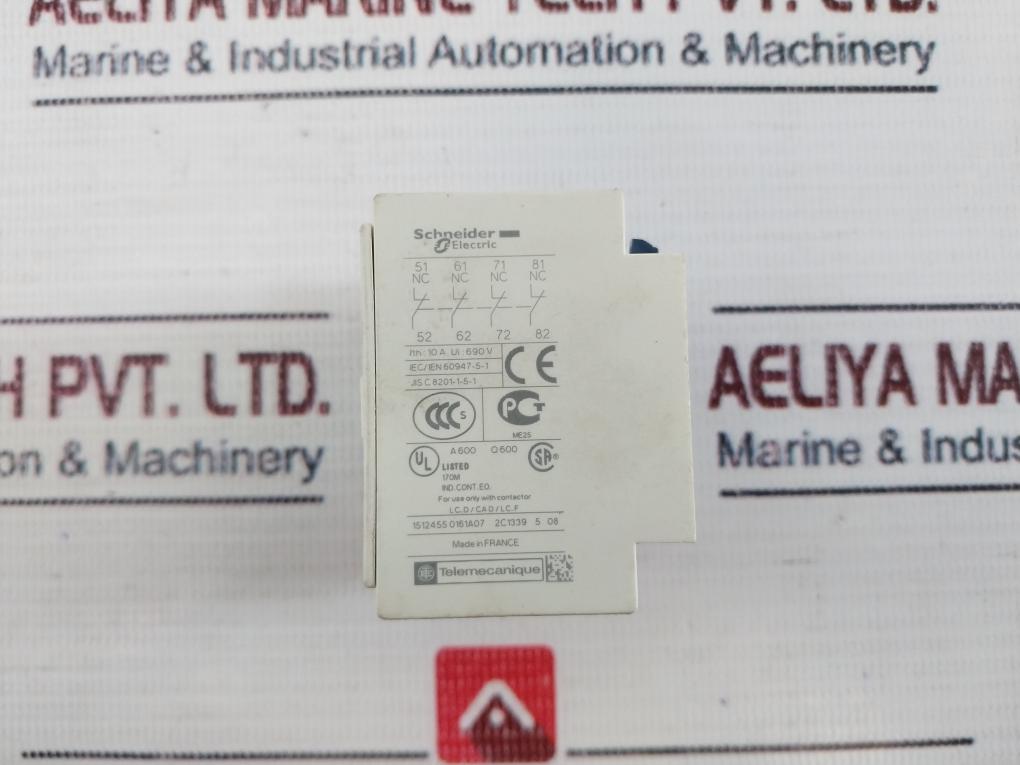 Schneider Electric/Telemecanique Ladn04 Auxiliary Contact Block