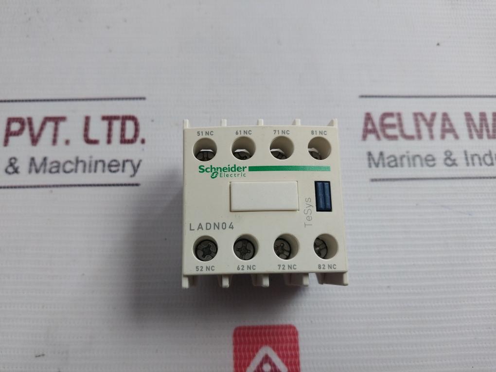 Schneider Electric/Telemecanique Ladn04 Auxiliary Contact Block 10A 690V