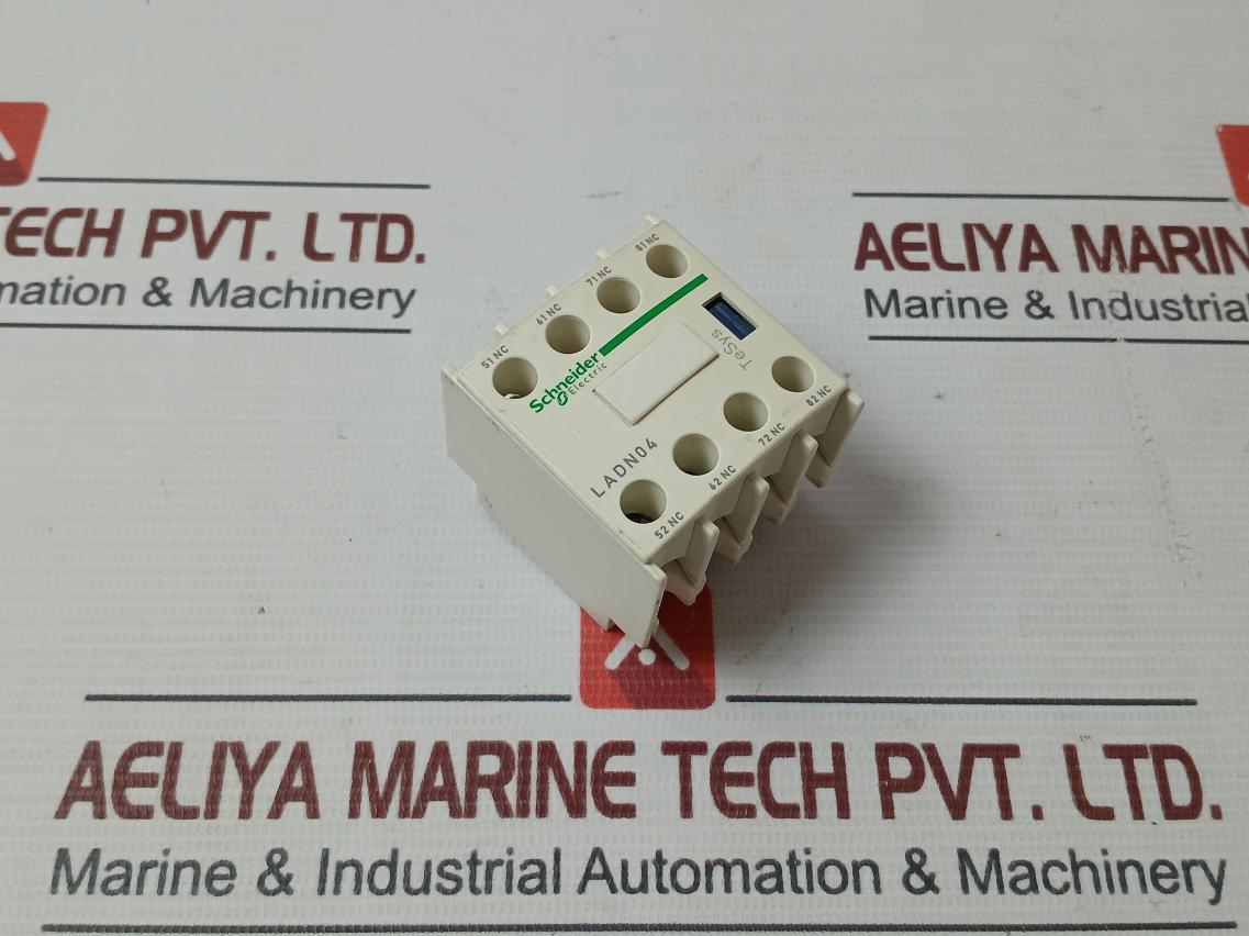 Schneider Electric/Telemecanique Ladn04 Auxiliary Contact Block 690V 10A
