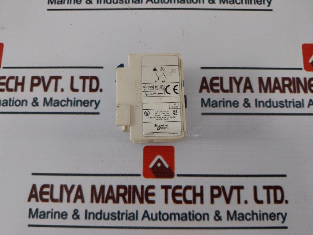 Schneider Electric/ Telemecanique Ladn20 Auxiliary Contact Block 690V 10A