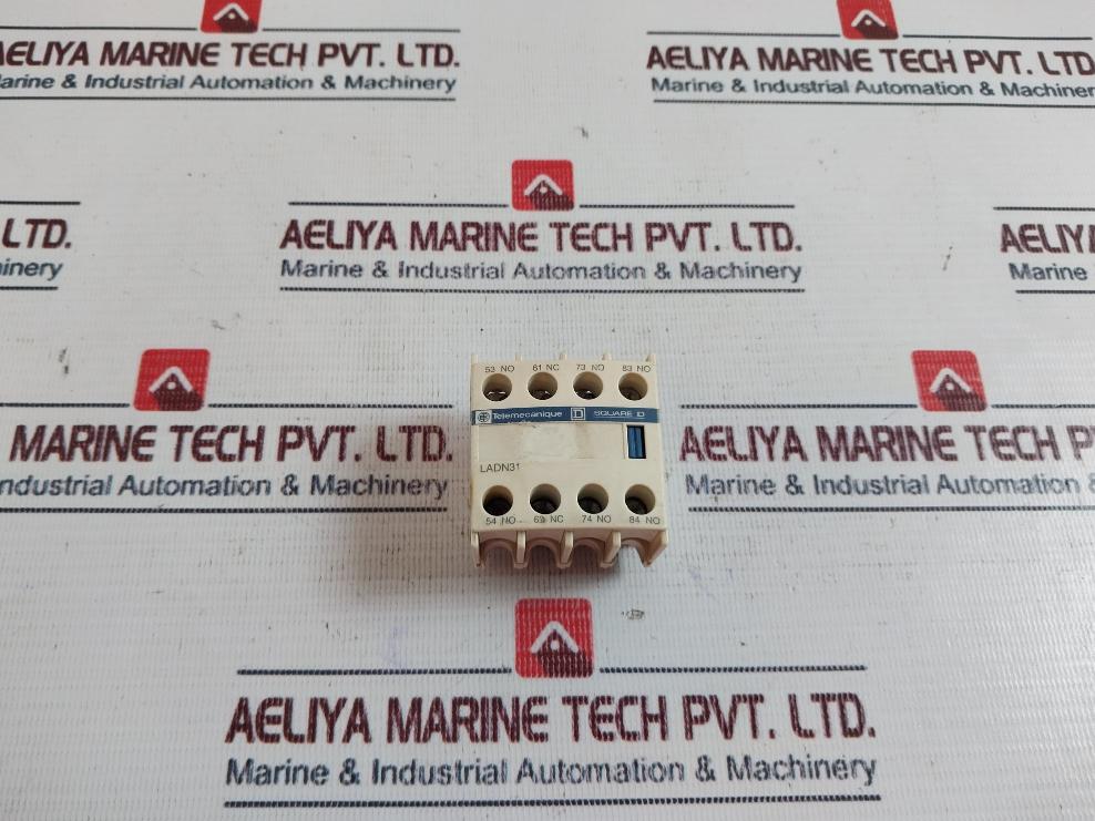 Lot Of 2X Schneider Electric/ Telemecanique Ladn31 Auxiliary Contact Block 10A 690V