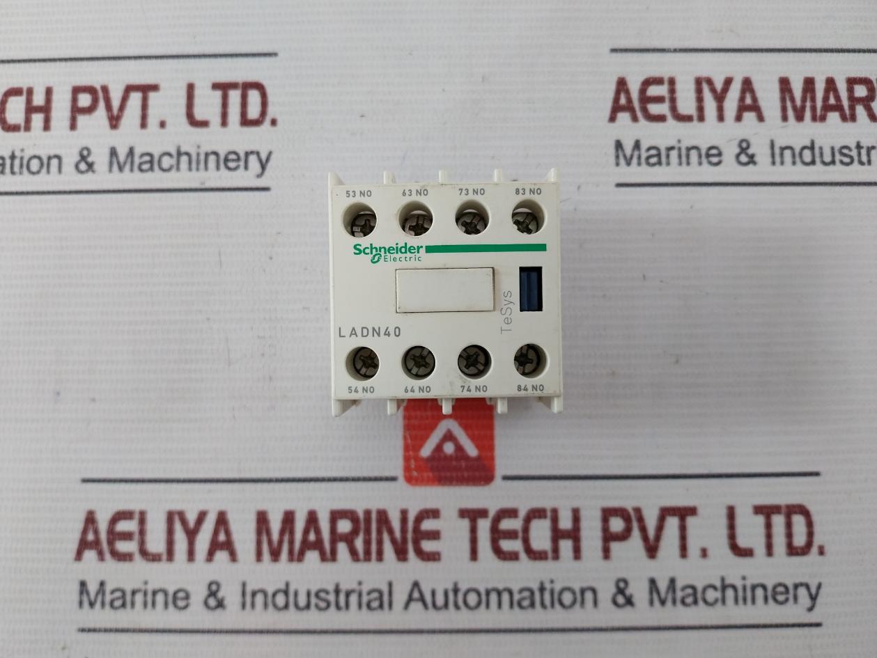 Schneider Electric/Telemecanique Ladn40 Auxiliary Contact Block For Contactor