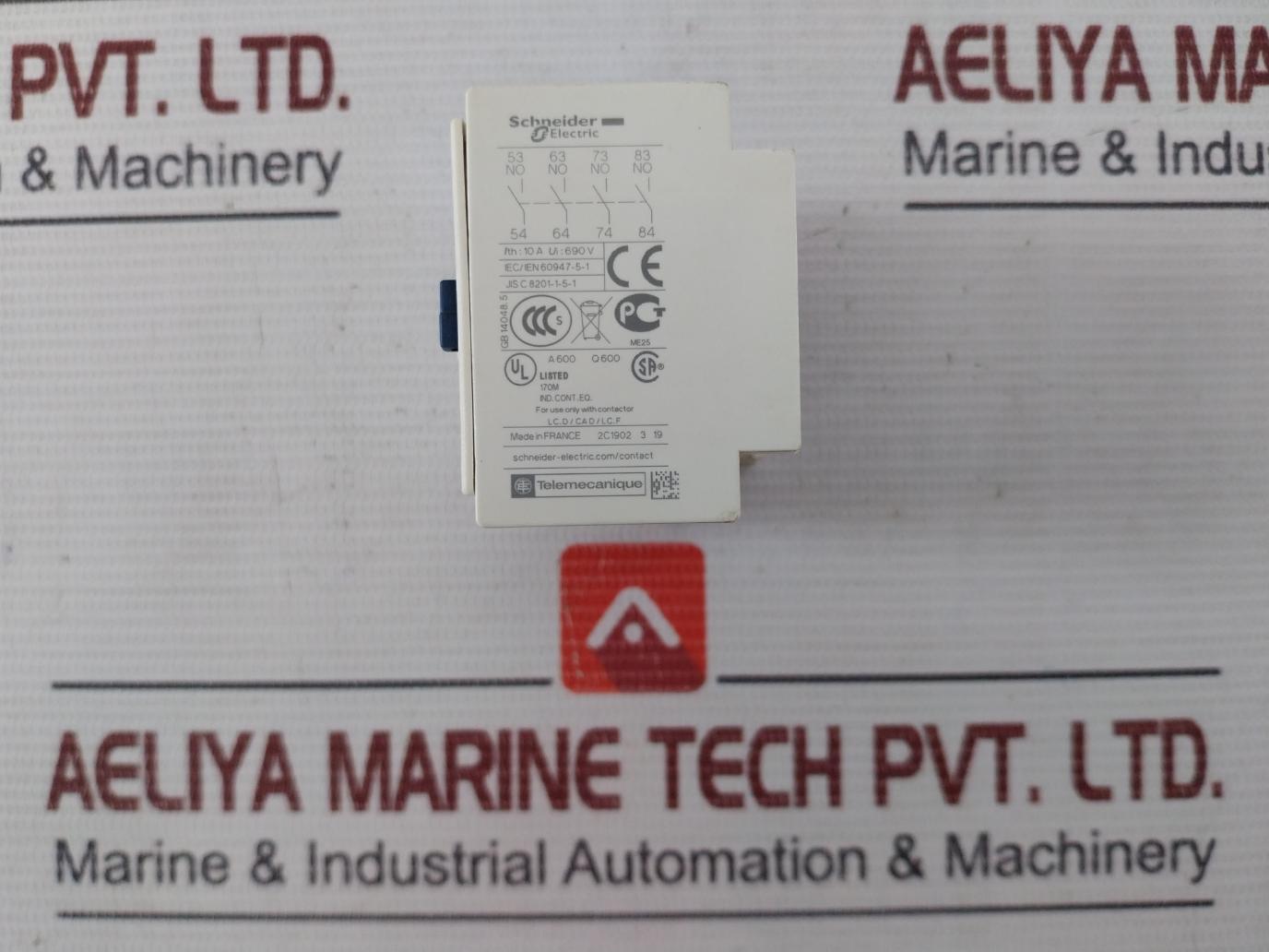Schneider Electric/Telemecanique Ladn40 Auxiliary Contact Block For Contactor