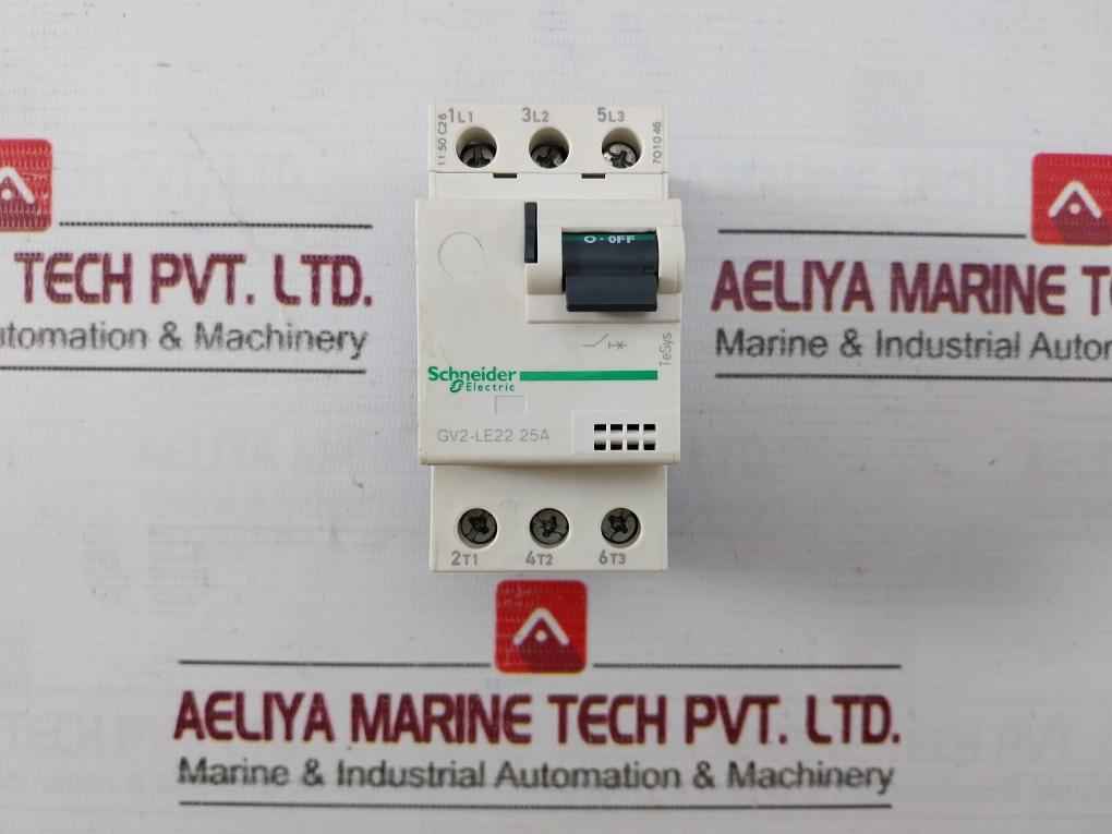 Schneider Electric/Telemecanique Gv2-le22 Motor Circuit Breaker 690V 25A 50/60Hz