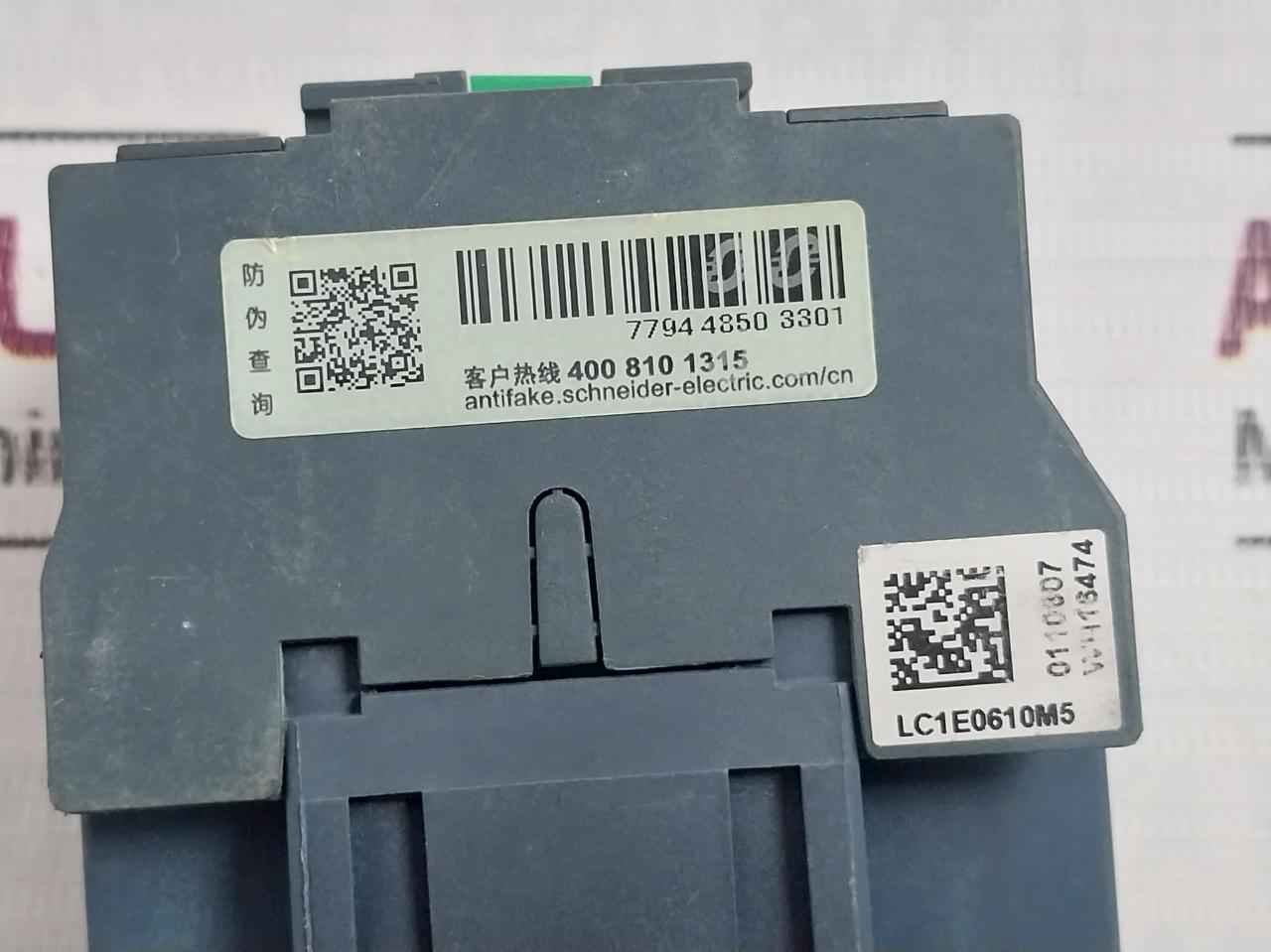Schneider Electric/Telemecanique Lc1E06 10 3 Pole Contactor 690V 20A