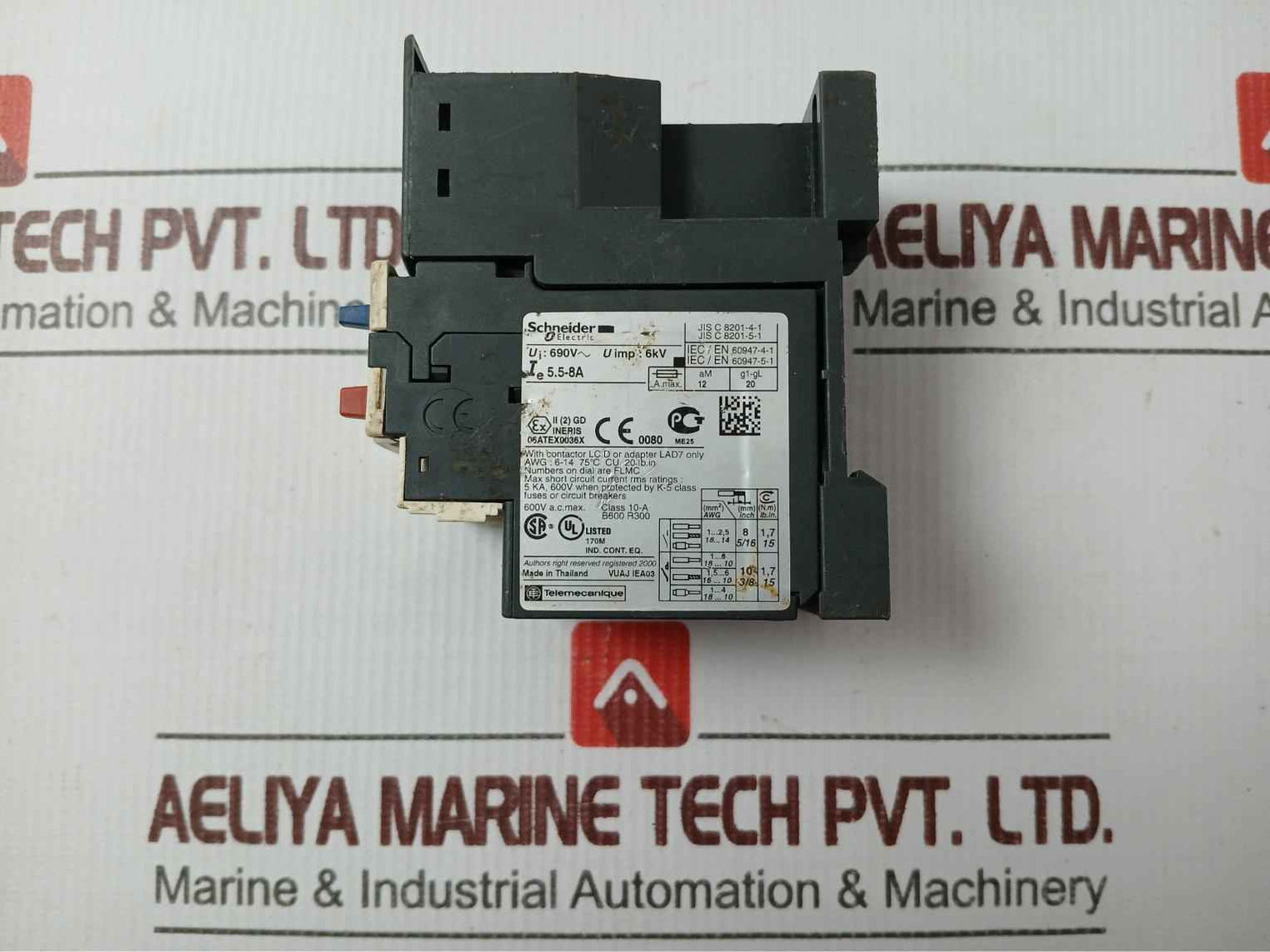 Schneider Electric Lrd12 Telemecanique Overload Relay