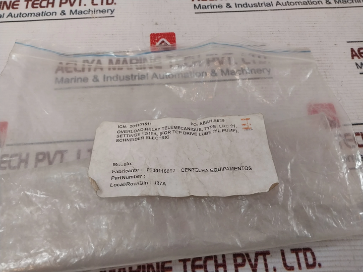 Schneider Electric/Telemecanique Lrd 21 Overload Relay 12-18A