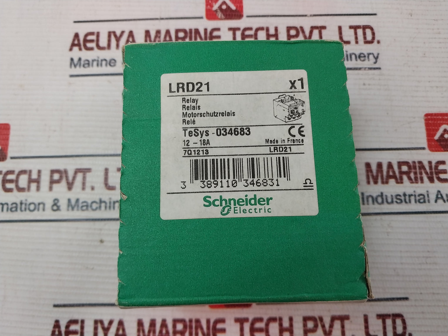 Schneider Electric/Telemecanique Lrd 21 Overload Relay 12-18A