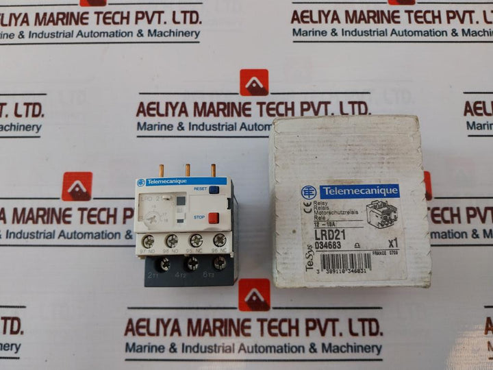 Schneider Electric Telemecanique Lrd 21 Thermal Overload Relay