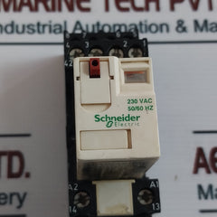 Schneider Electric/ Telemecanique Rxm4Ab1P7 Miniature Plug-in Relay W/ Socket