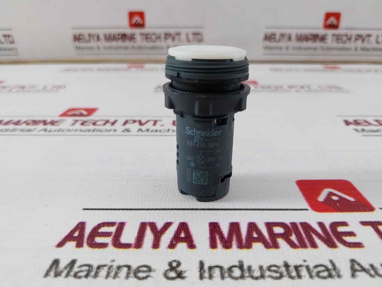 Schneider Electric/Telemecanique Xb7-ev0.3Bpn Monolithic Pilot Light 24V Ac Dc