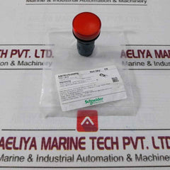 Schneider Electric/Telemecanique Xb7Ev04Mpn Monolithic Red Pilot Light 230V Ac