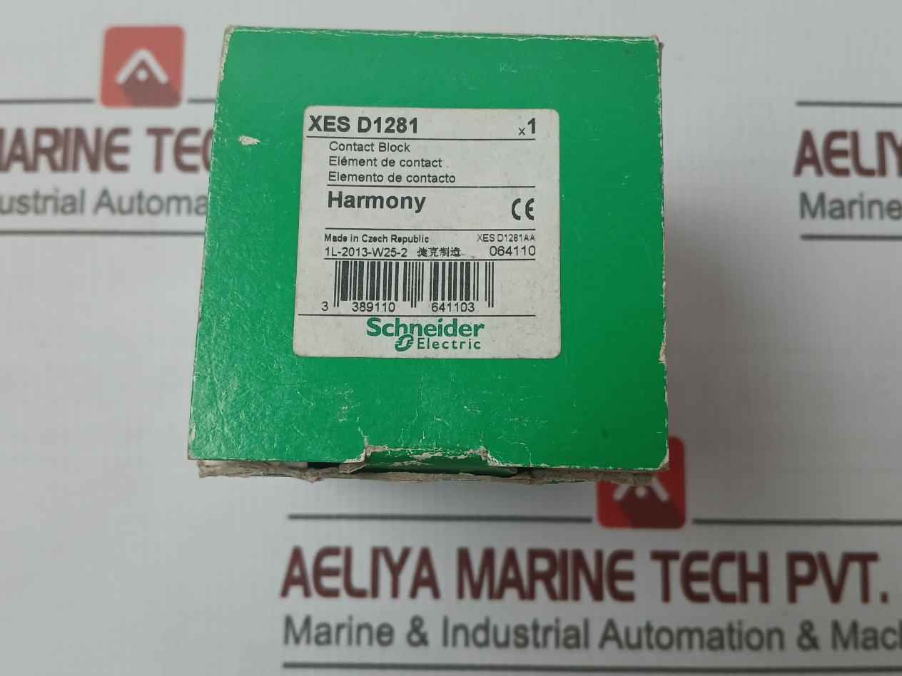 Schneider Electric/ Telemecanique Xes-d1281 Auxiliary Contact Block 500V 10A