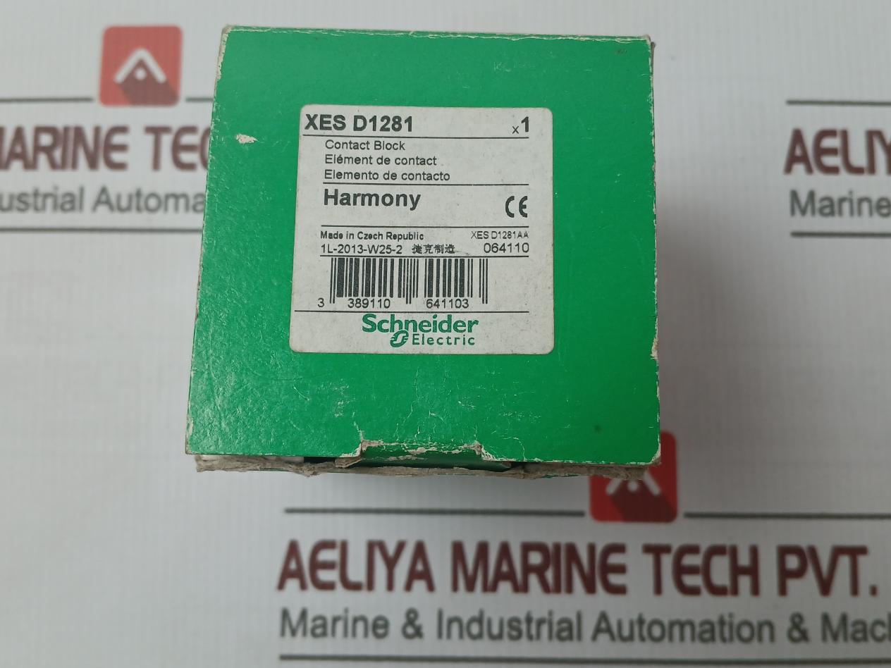 Schneider Electric/ Telemecanique Xes-d1281 Auxiliary Contact Block 500V 10A