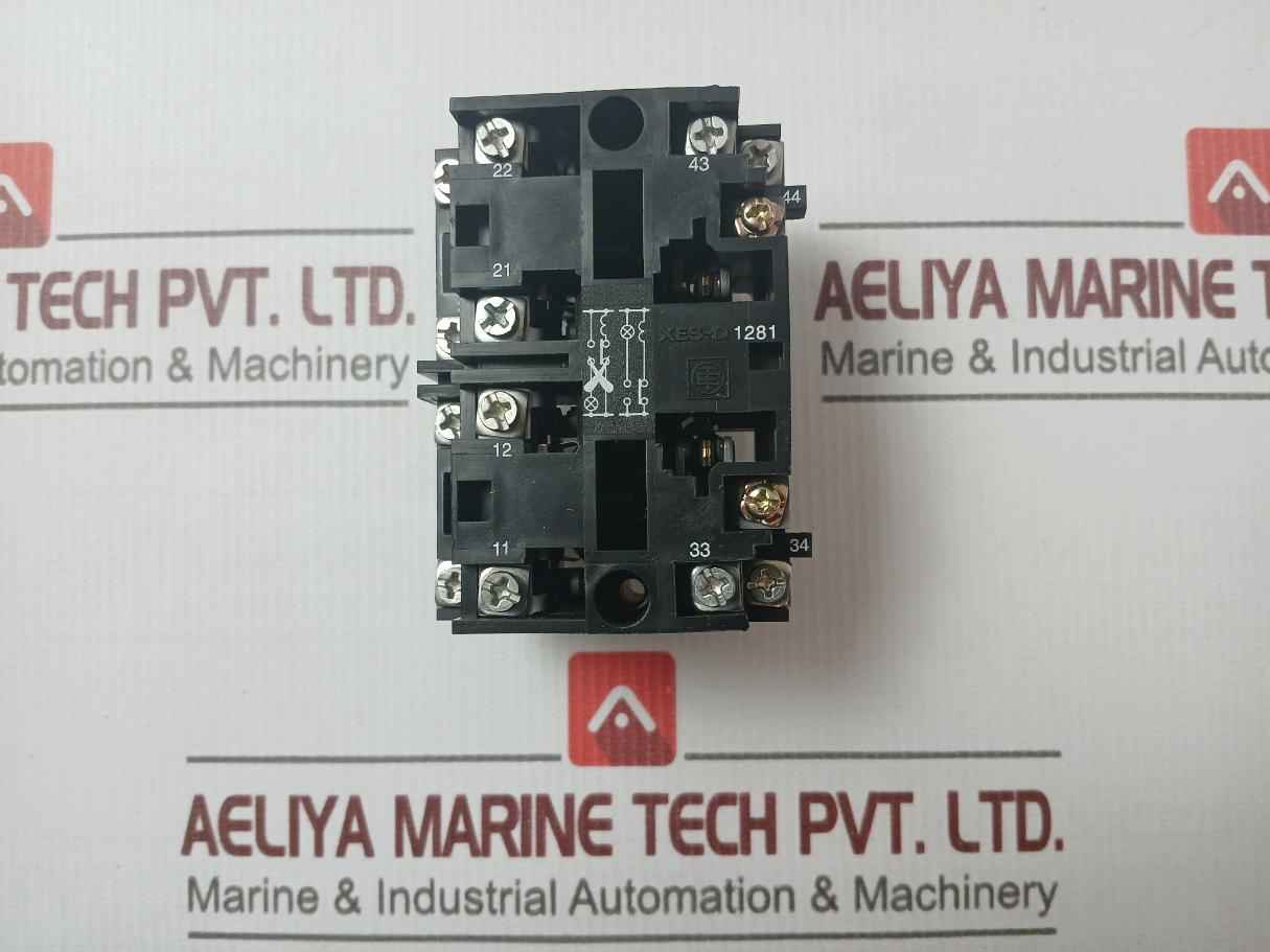 Schneider Electric/ Telemecanique Xes-d1281 Auxiliary Contact Block 500V 10A
