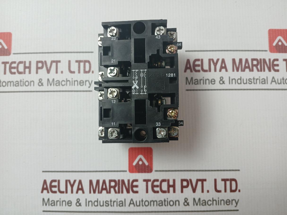 Schneider Electric/ Telemecanique Xes-d1281 Auxiliary Contact Block 500V 10A