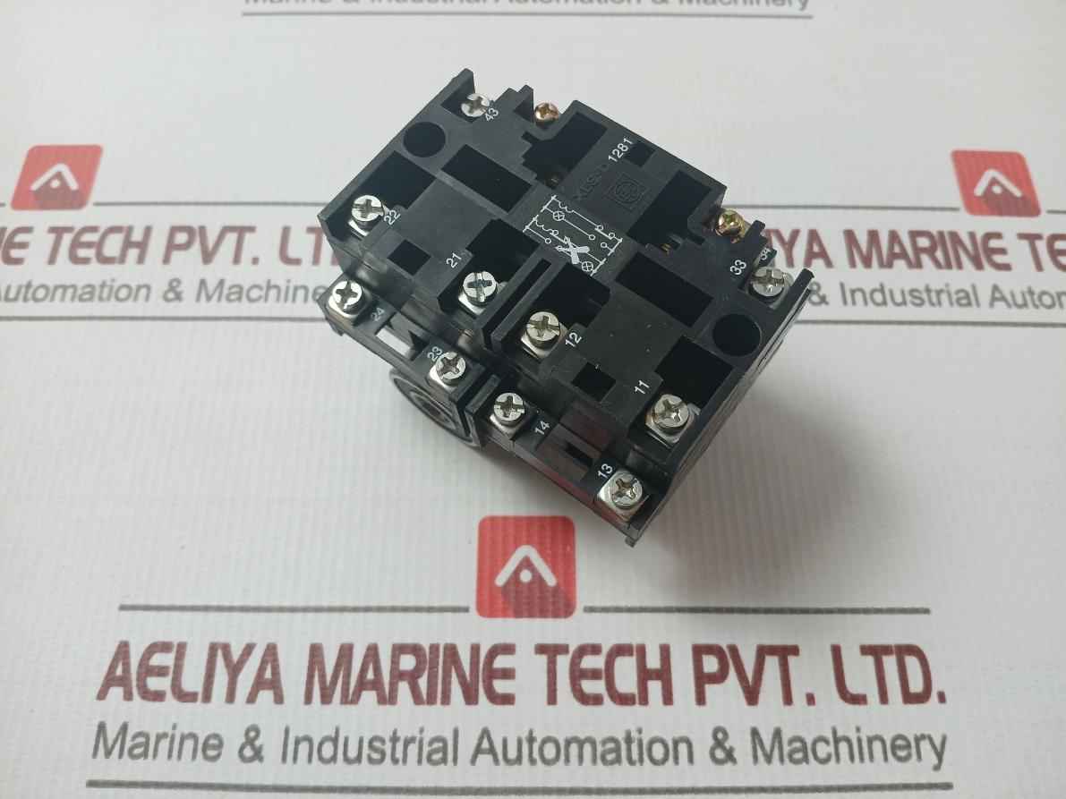 Schneider Electric/ Telemecanique Xes-d1281 Auxiliary Contact Block 500V 10A