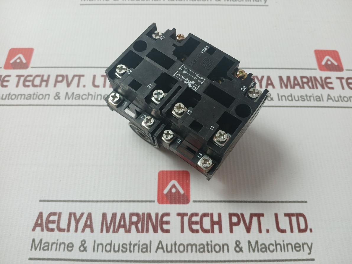Schneider Electric/ Telemecanique Xes-d1281 Auxiliary Contact Block 500V 10A