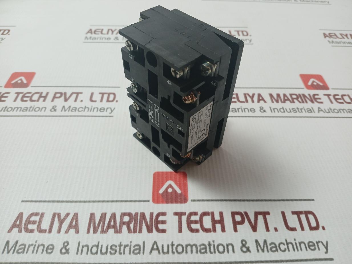 Schneider Electric/ Telemecanique Xes-d1281 Auxiliary Contact Block 500V 10A