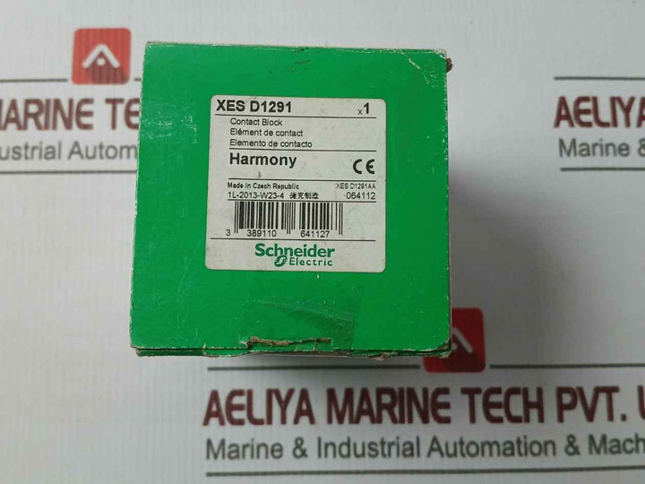 Schneider Electric/ Telemecanique Xes-d1291 3 Phase Contact Block 500V 12A
