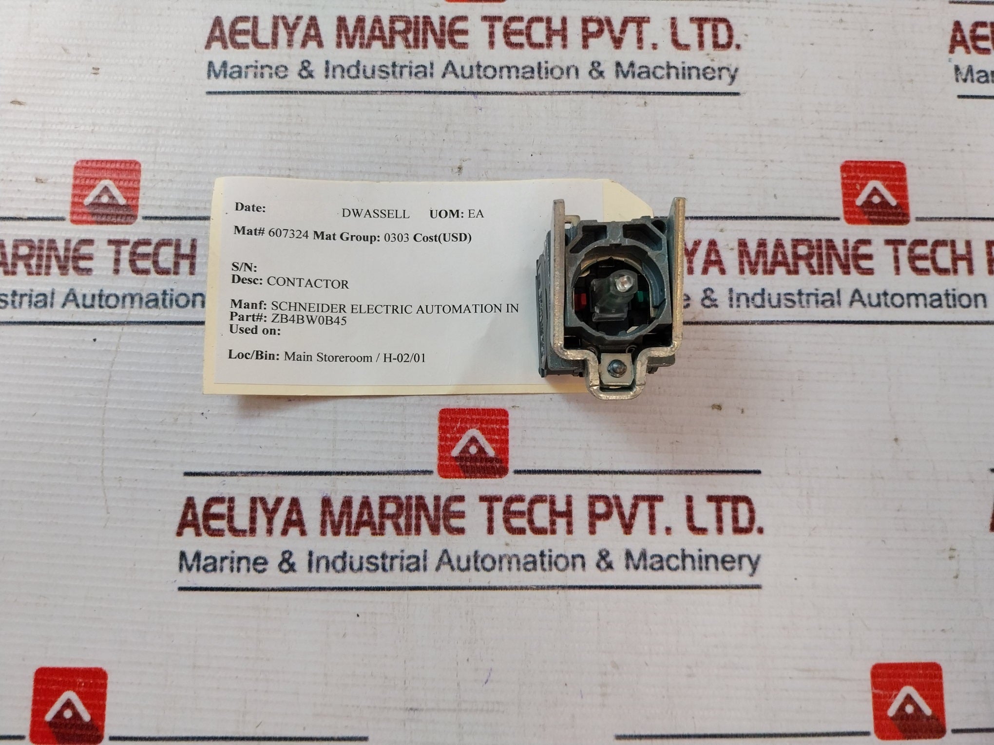 Schneider Electric Telemecanique Zb4Bw0B45 Contactor 10A