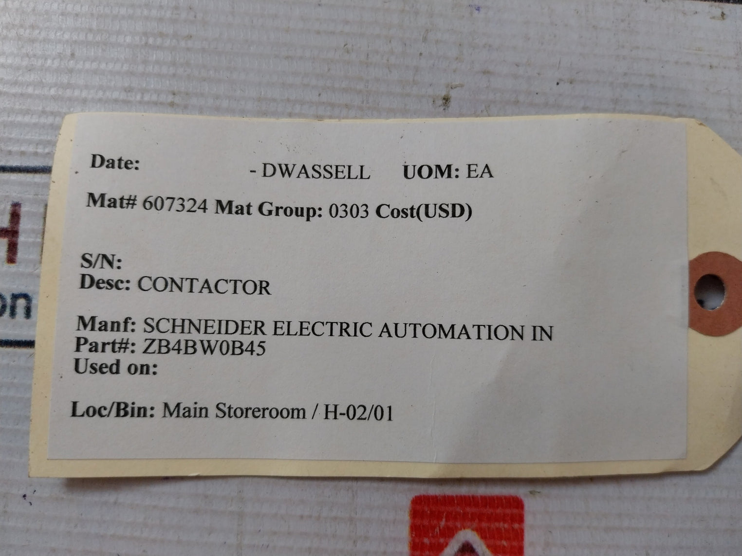 Schneider Electric Telemecanique Zb4Bw0B45 Contactor 10A