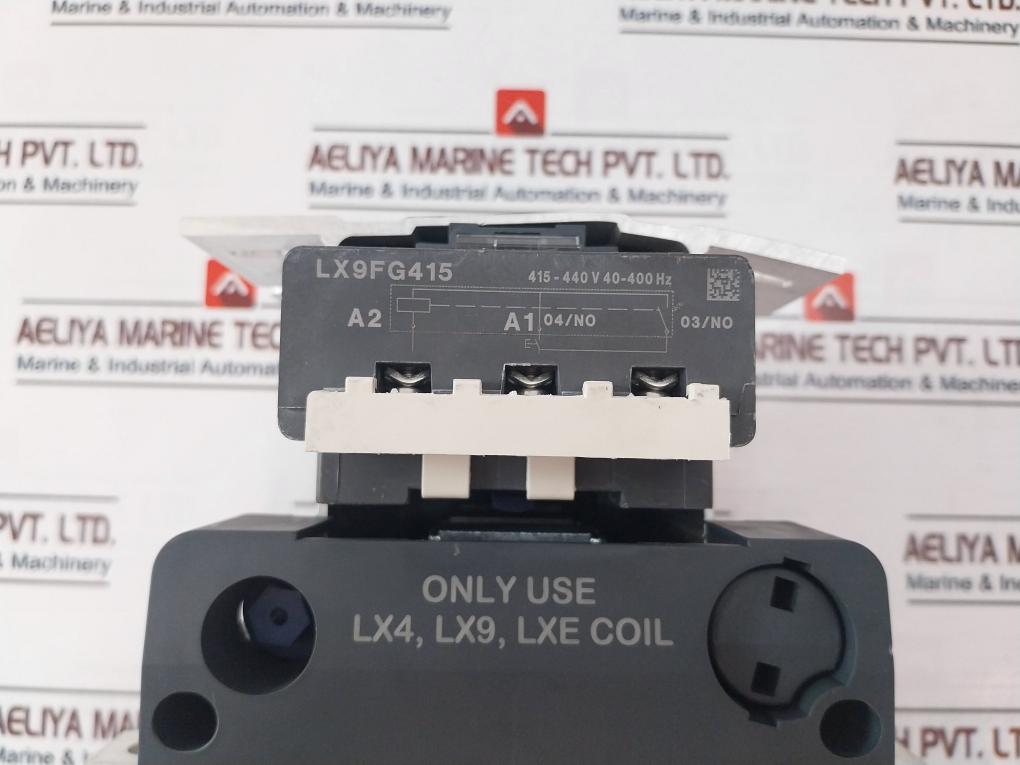 Schneider Electric Tesys Lc1F185/Lx9Fg415 3 Pole Contactor With Coil 275A 1000V~