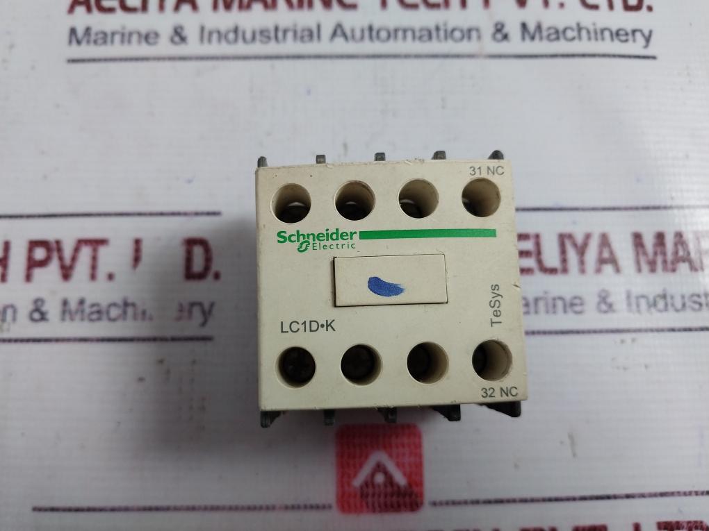 Schneider Electric Tesys Lc1d•k Auxiliary Contact Block