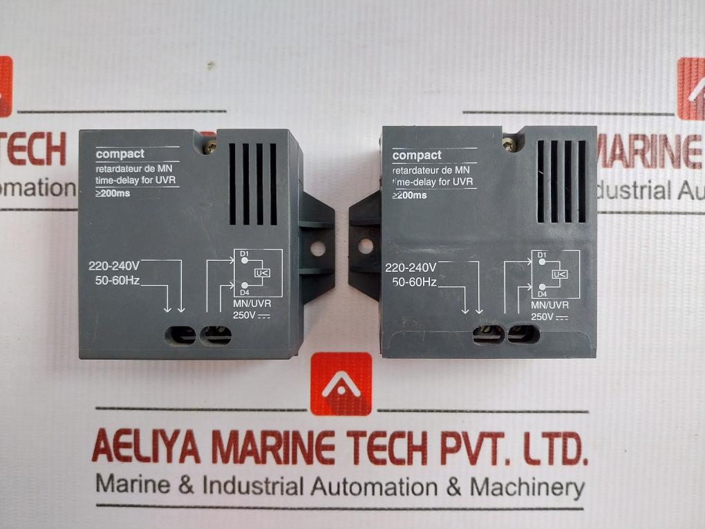 Schneider Electric Time-delay Relay For Uvr 220-240V 50-60Hz Compact