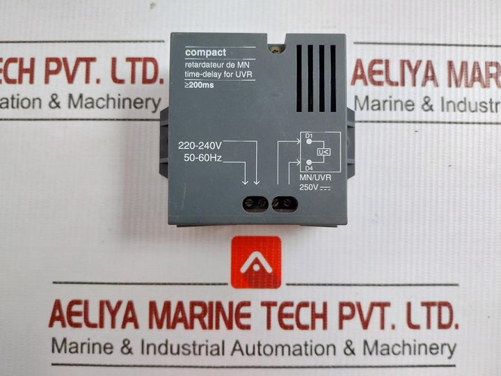 Schneider Electric Time-delay Relay For Uvr 220-240V 50-60Hz Compact
