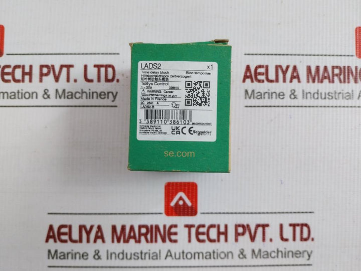 Schneider Electric Time Delay Auxiliary Contact Block 1-30S Part No Lads2-b