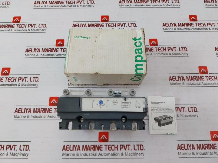Schneider Electric Tm 125 D 3 Poles Thermal Magnetic Protection S1A50510