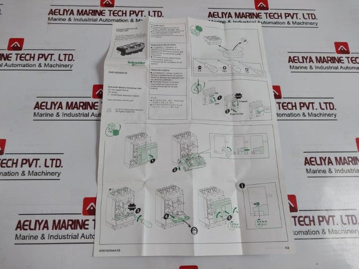 Schneider Electric Tm125Dc Trip Unit Compact Nsx100-250 1250A Lv438146