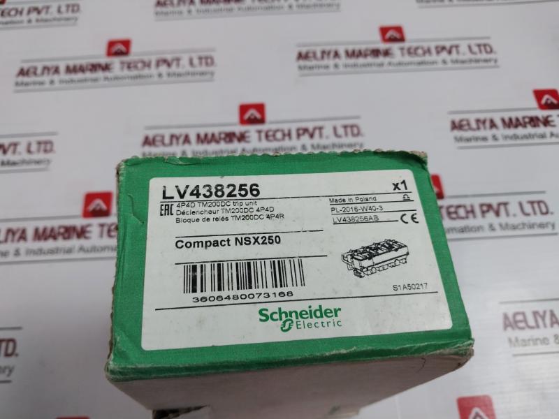 Schneider Electric Tm200Dc Compact Trip Unit 1000-2000A 4P4D S1A50217